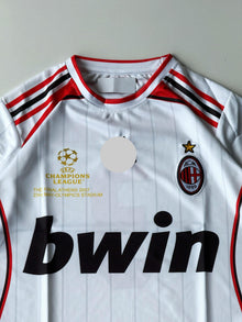 Ac milan 2006-07 away maldini half sleevs retro