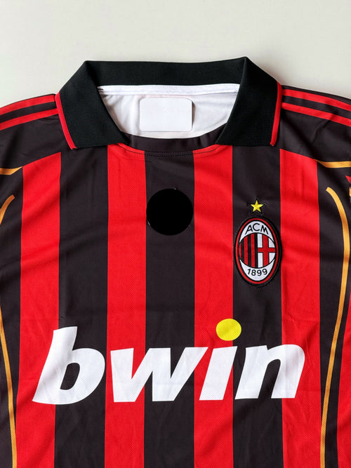 Ac Milan 2006-07 home Maldini full sleeves retro