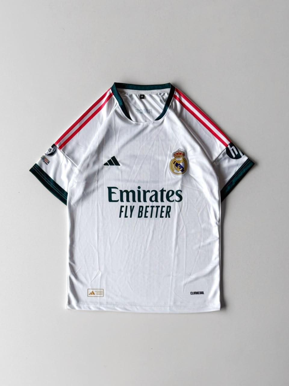 Real Madrid 2026 Home Kit New Season Half Sleeves Plain