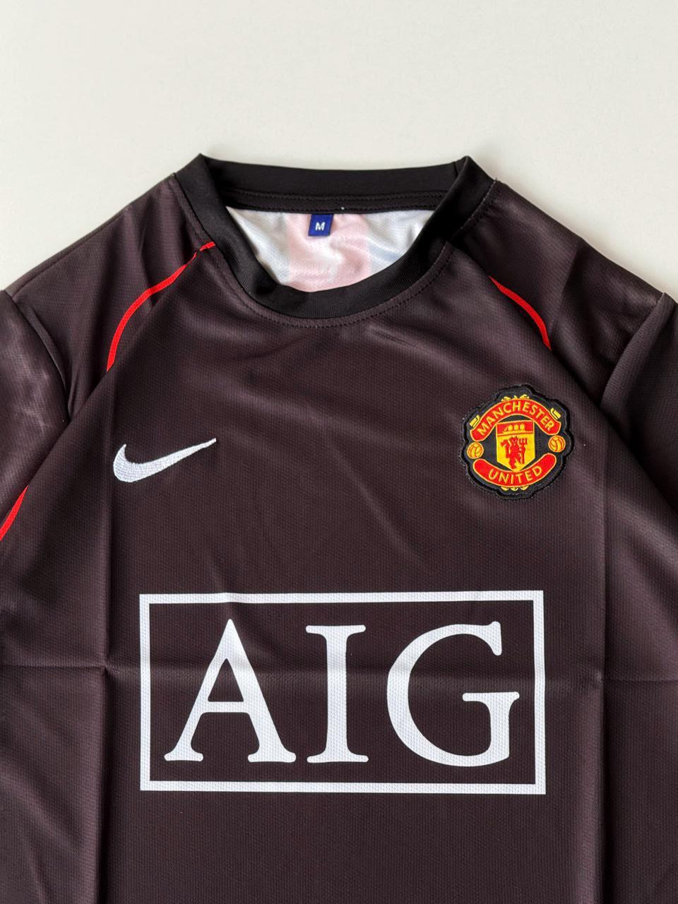 BLACK MANCHESTER UNITED 2007/2008 AWAY