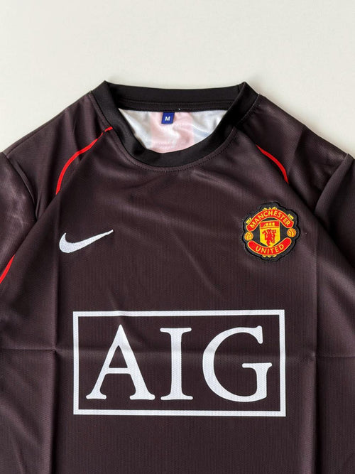 BLACK MANCHESTER UNITED 2007/2008 AWAY