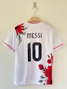 Argentina Messi red special edition half sleeves