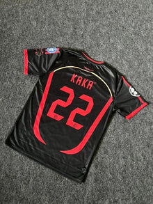 AC Milan Away Kaka #22 Retro Jersey - Black Sublimation