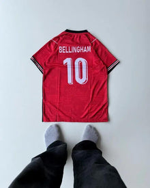 England Bellingham #10 World Cup 2026 Jersey - Red Half Sleeve