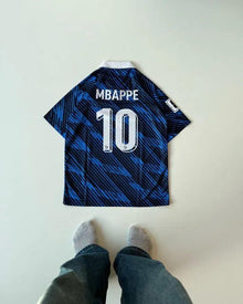 France Mbappe #10 World Cup 2026 Home Jersey - Dark Blue Half Sleeve