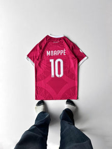 New season Real madrid Mbappe Red fan made half sleeve