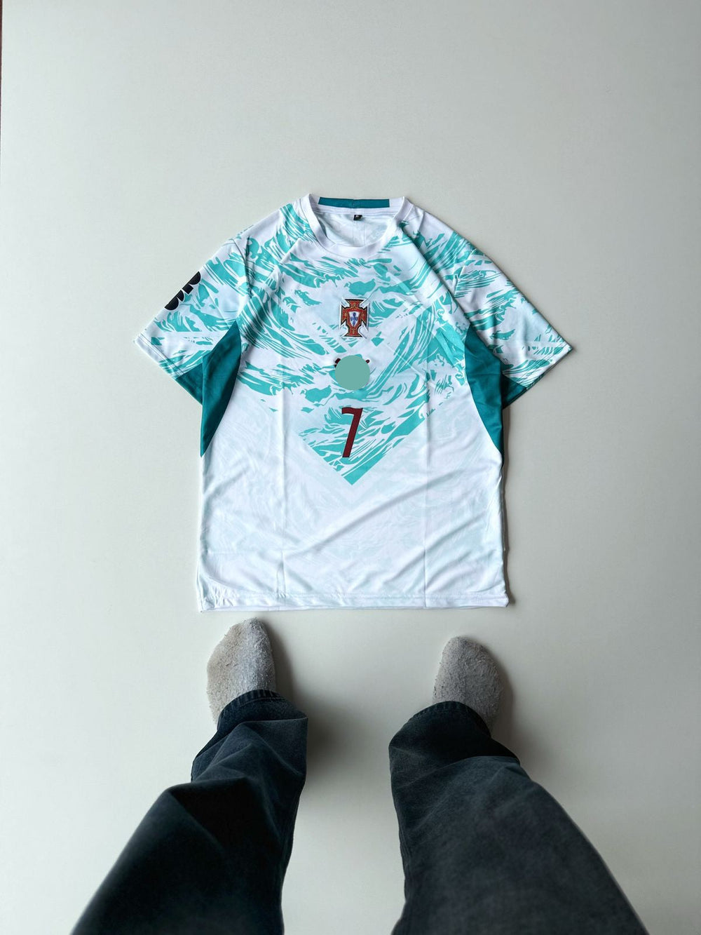 Portugal away 2026 Ronaldo half sleeve (WC)